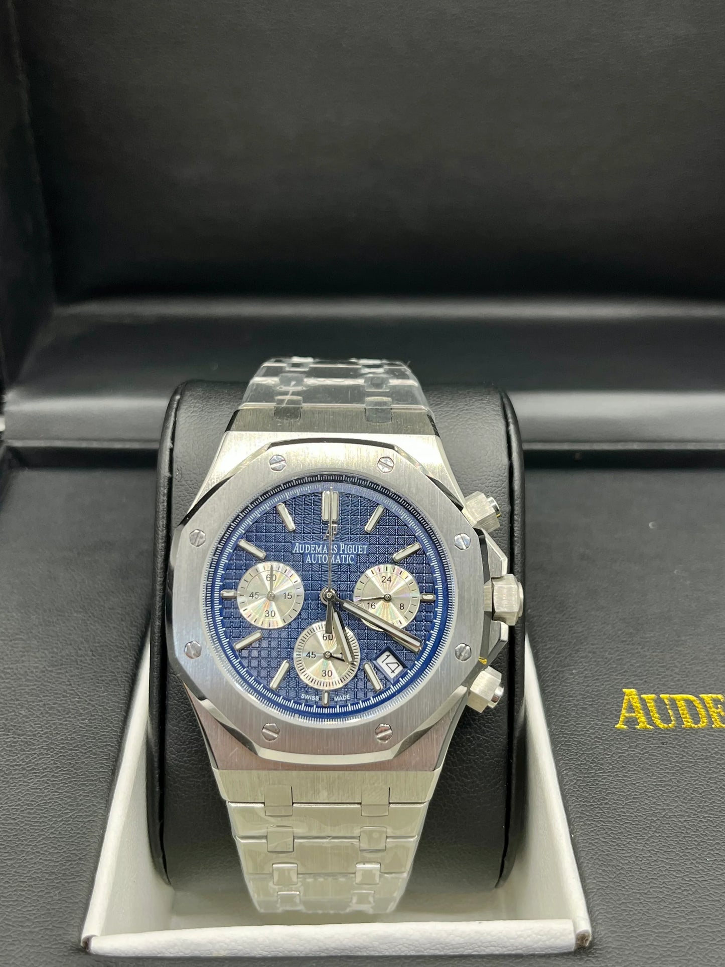 Audemars Piguet Royal Oak Ocean Blue Chronograph Watch