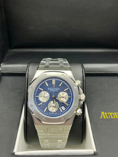Audemars Piguet Royal Oak Ocean Blue Chronograph Watch