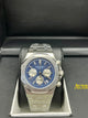 Audemars Piguet Royal Oak Ocean Blue Chronograph Watch