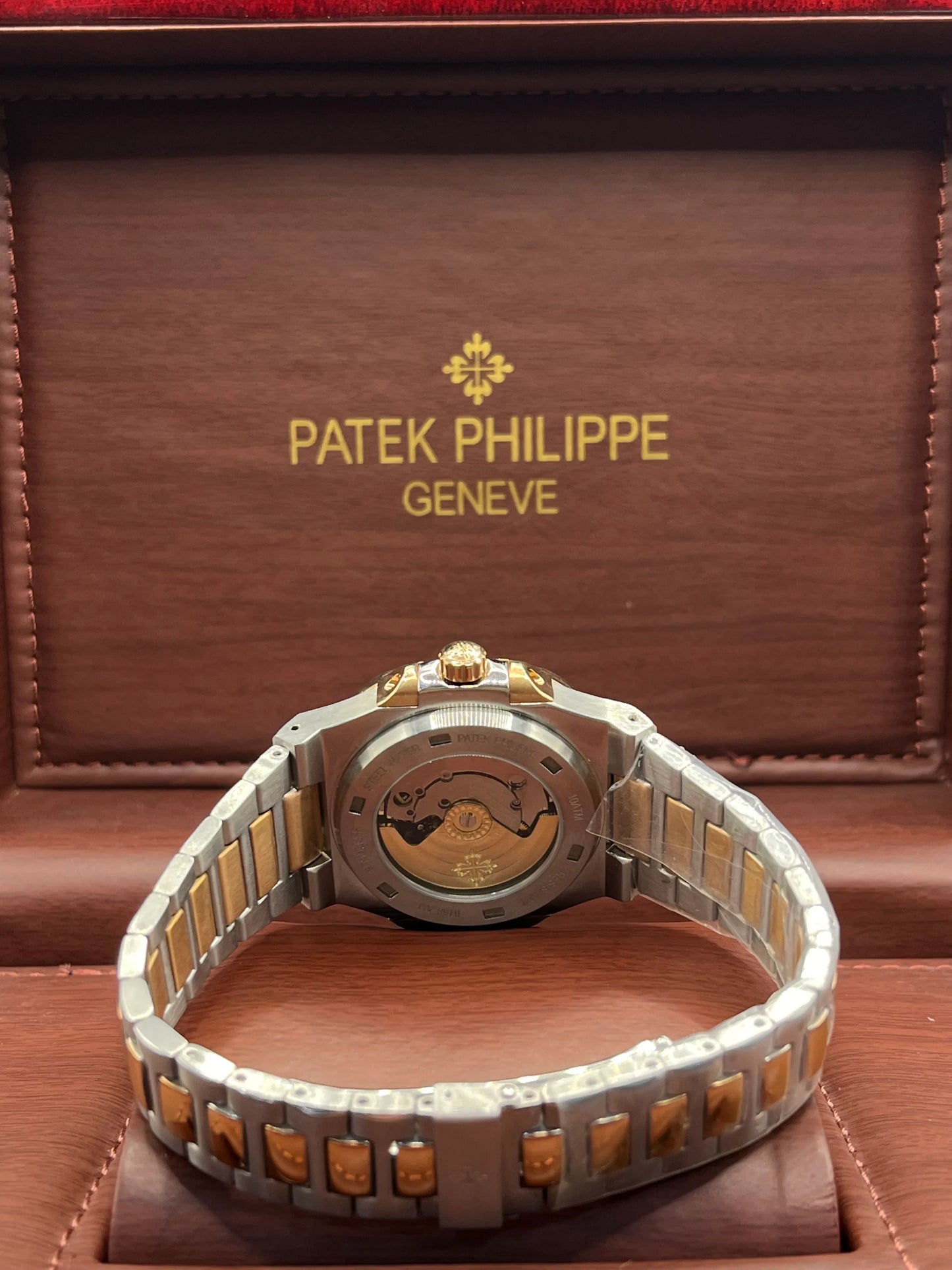 Patek Philippe Nautilus Royal Blue Gold Watch
