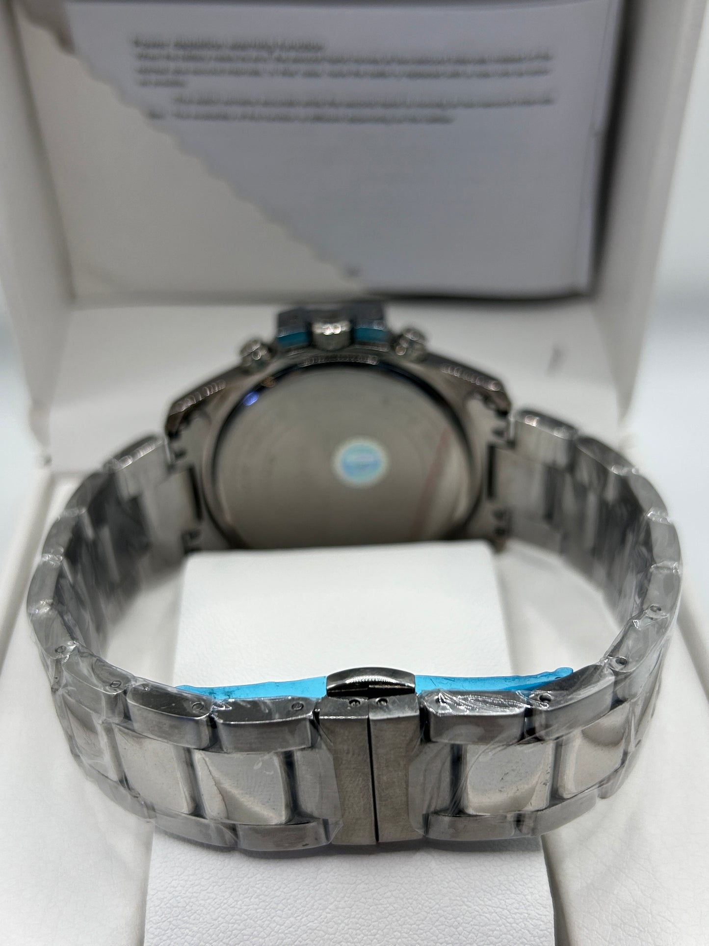 REWARD Luxury Chronograph Watch – Grey Dial Stainless Steel