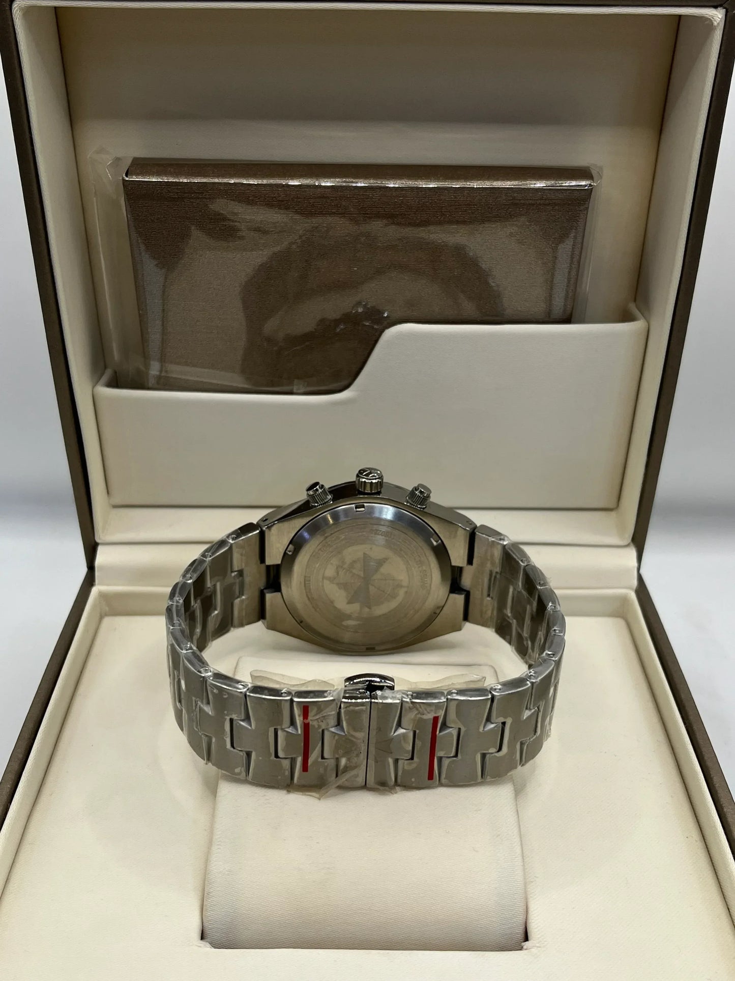 Vacheron Constantin Blue Dial Stainless Steel Chronograph Watch