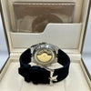 Vacheron Constantin Silver Case Black Dial Chronograph Watch