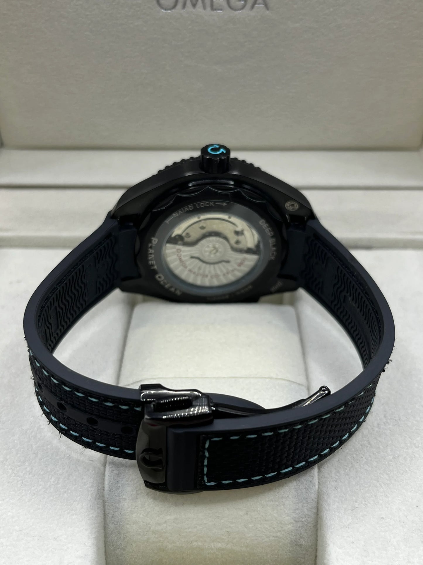 Omega Seamaster Black Dial Watch