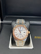 Audemars Piguet Royal Oak Two Tone White Dial Watch