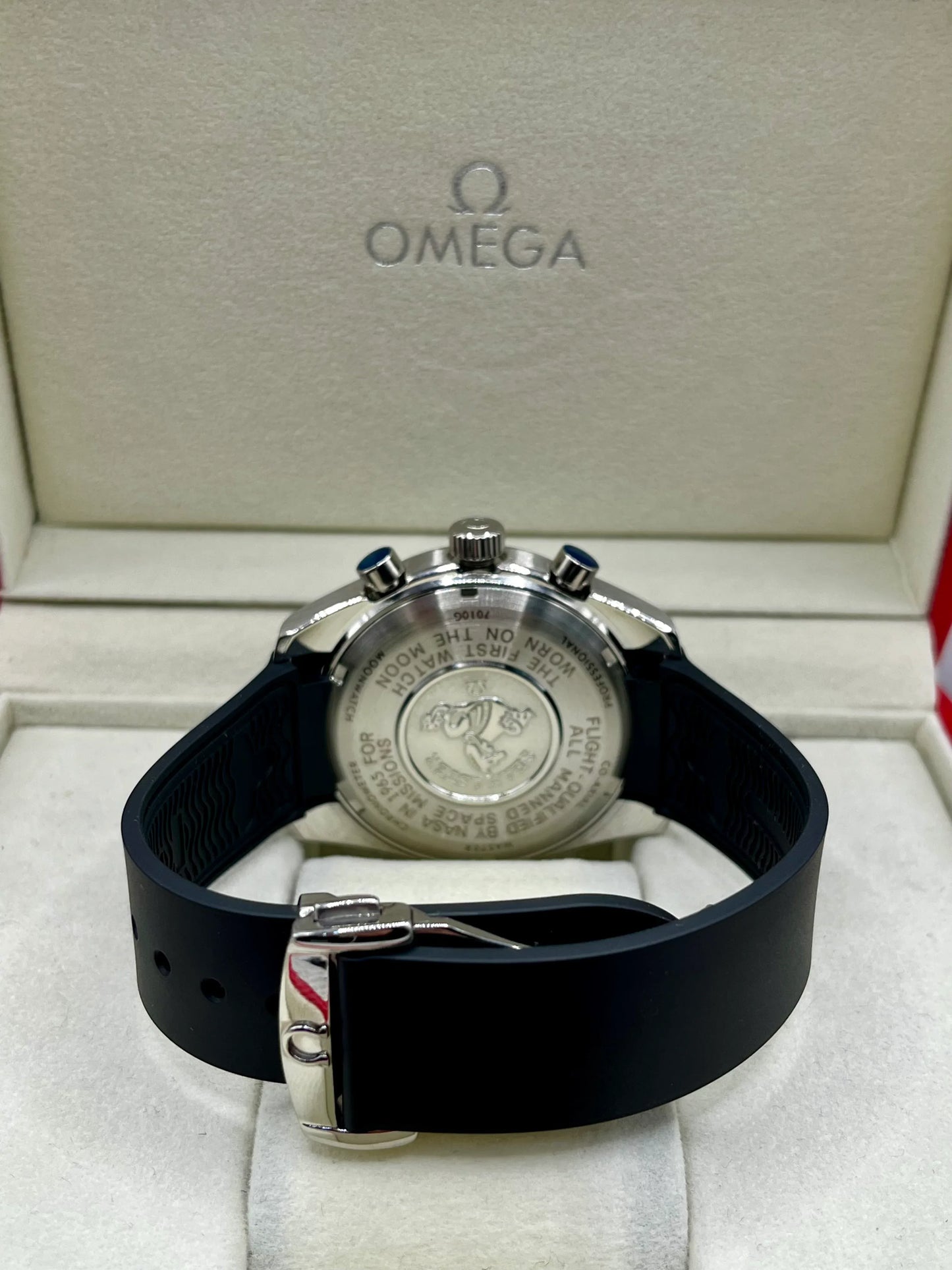 Omega Speedmaster Racing Black Dial Chronograph Watch