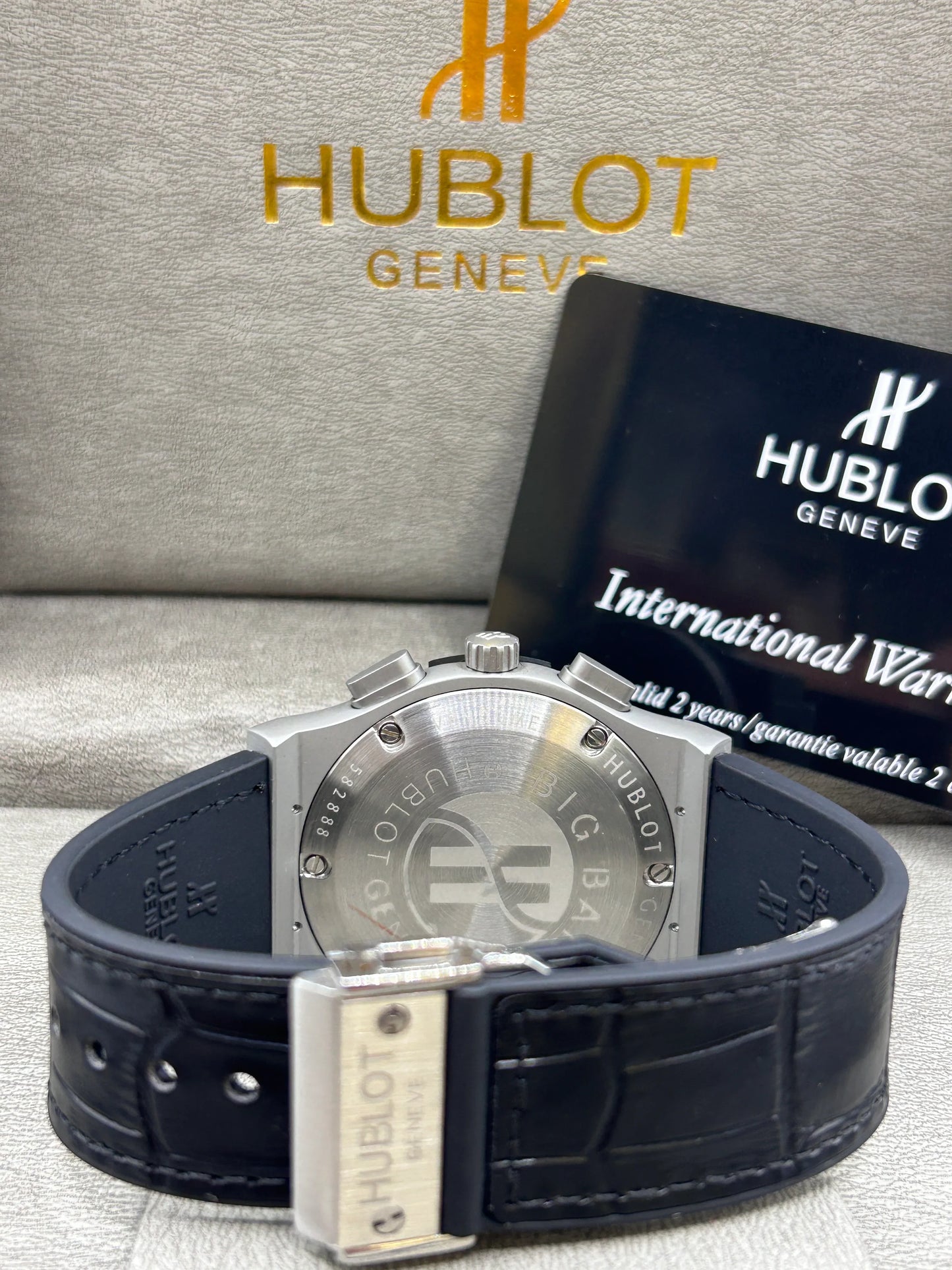 Hublot Big Bang White Case Grey Dial Watch