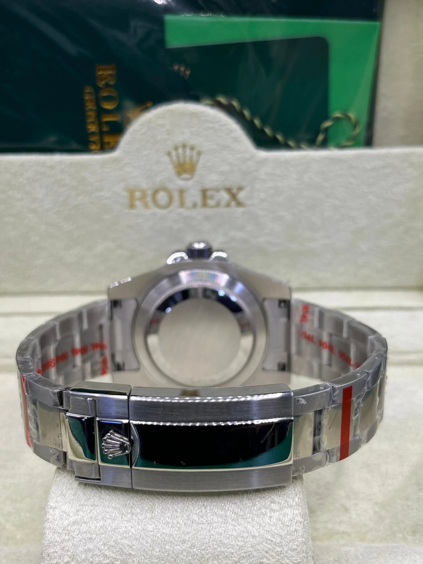 Rolex GMT-Master II Burgundy Bezel Watch