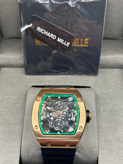Richard Mille RM 035 Rose Gold Skeleton Watch
