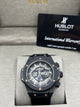 Hublot Big Bang Black Openworked Chronograph Watch