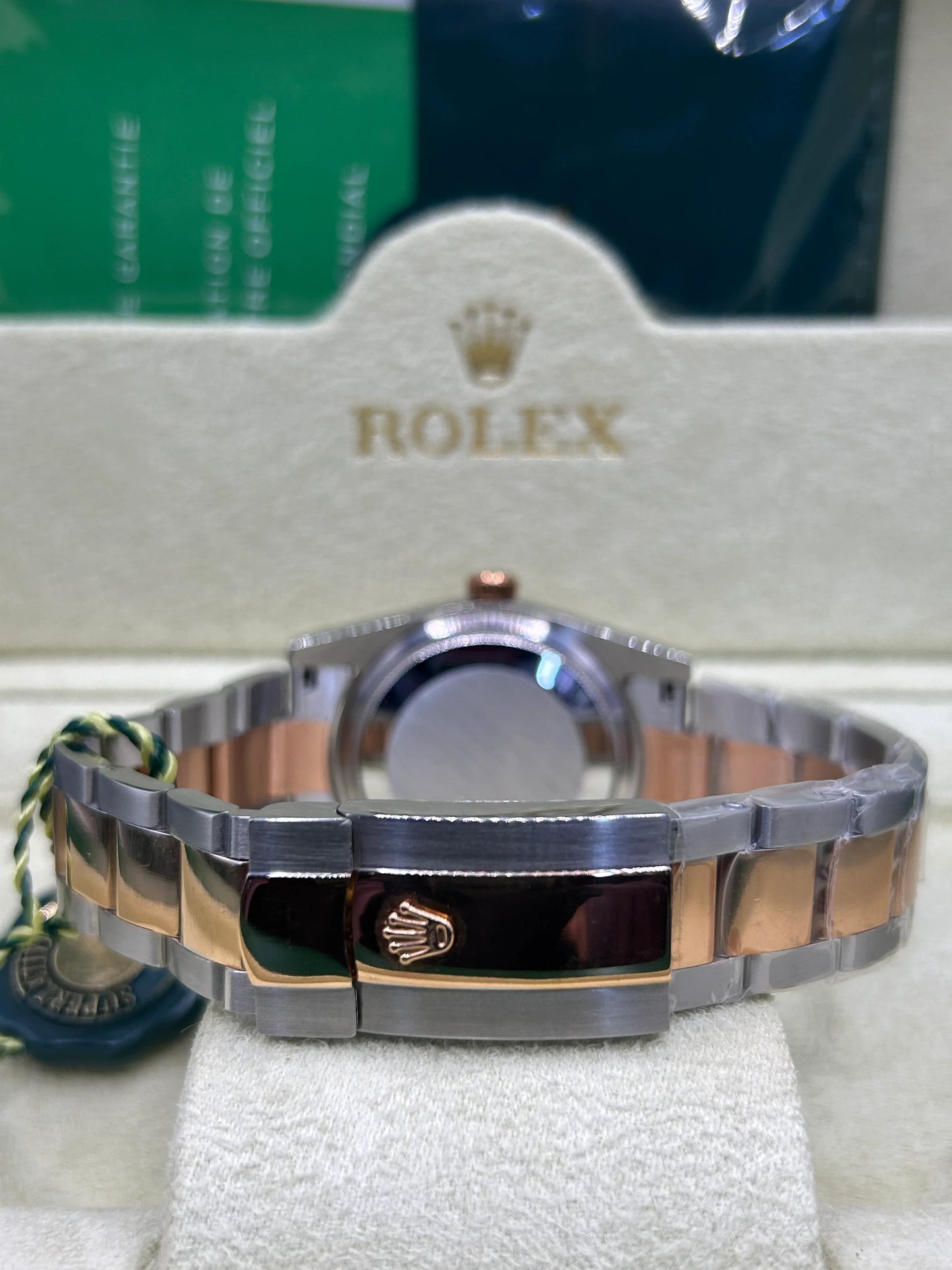 Rolex Datejust Two-Tone Rose Gold Watch