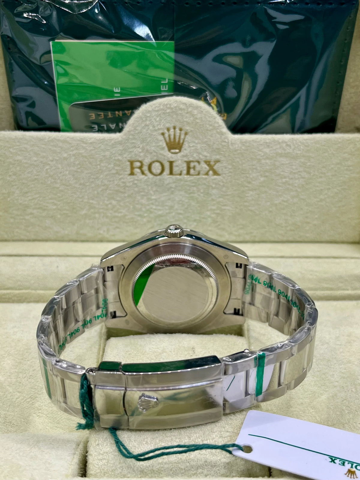 Rolex Sky Dweller Blue Dial Stainless Steel Watch