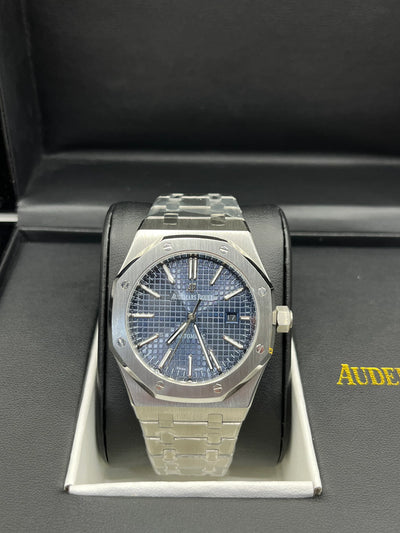 Audemars Piguet Royal Oak Arctic Silver Chronograph Watch