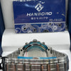 Hanboro White Dial Stainless Steel Chronograph Watch