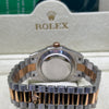 Rolex Datejust Burgundy Dial Watch