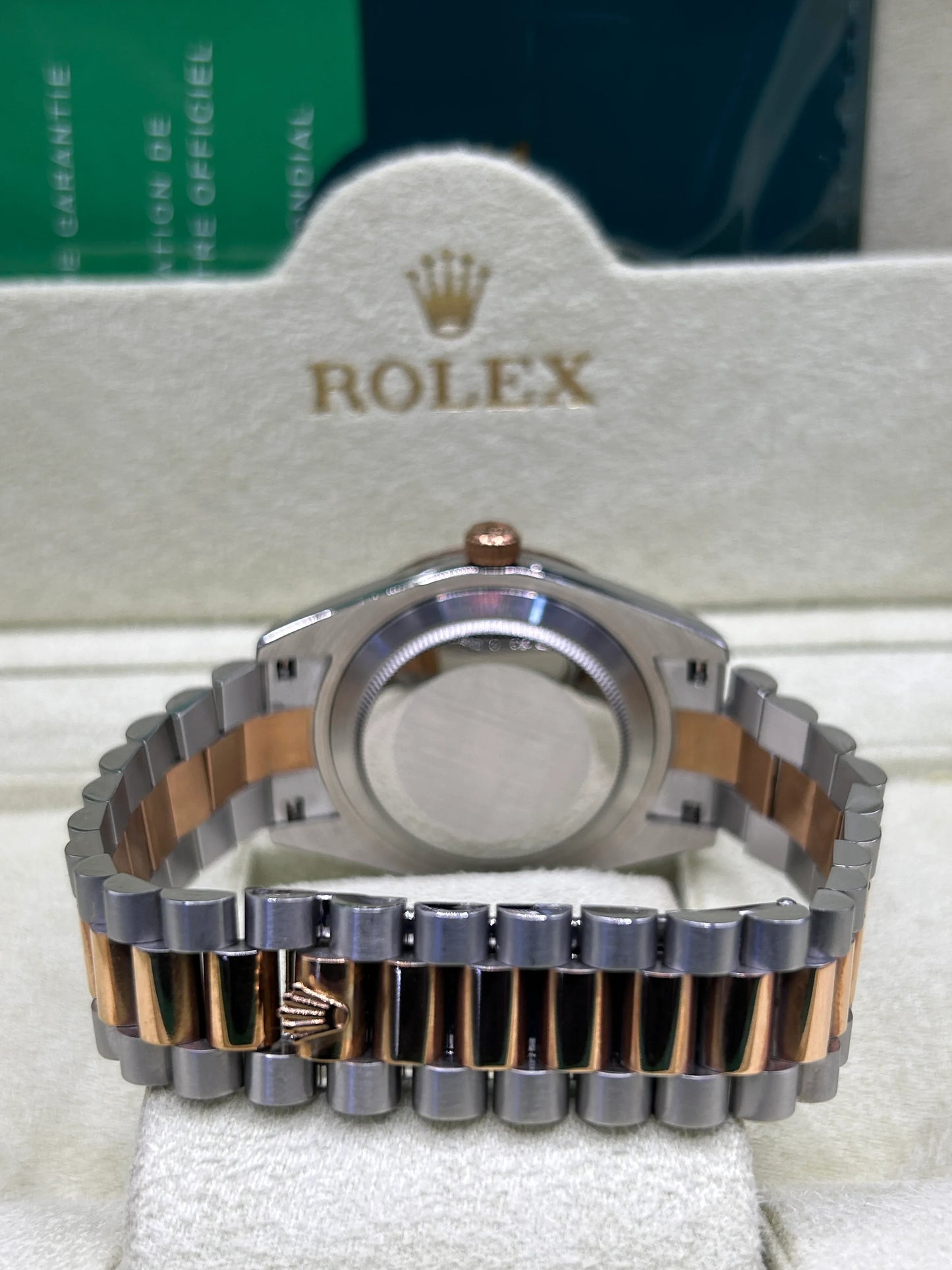 Rolex Datejust Burgundy Dial Watch