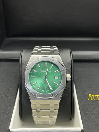 Audemars Piguet Royal Oak Green Dial Stainless Steel Watch