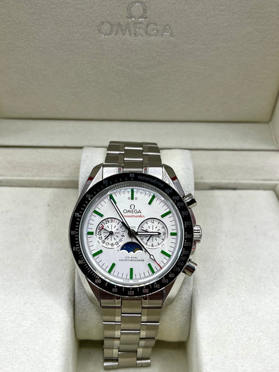 Omega Speedmaster White Dial Chronograph Watch