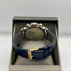 Guess balck Blue Dial Stainless Steel Chronograph Watch