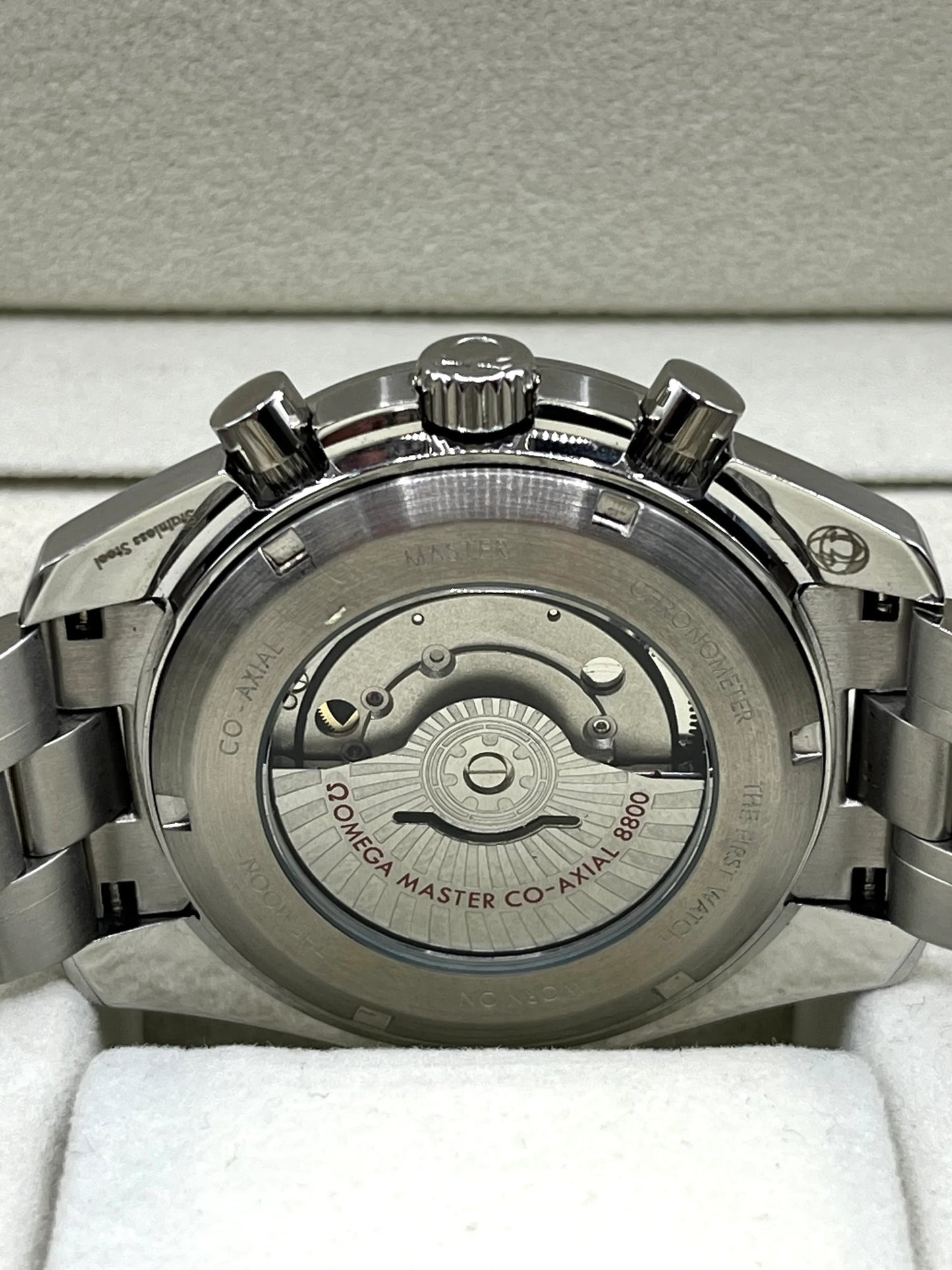 Omega Speedmaster White Dial Chronograph Watch