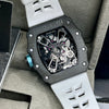 Richard Mille White Skeleton Watch