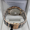 REWARD Luxury Chronograph Watch – Black Dial Rose Gold