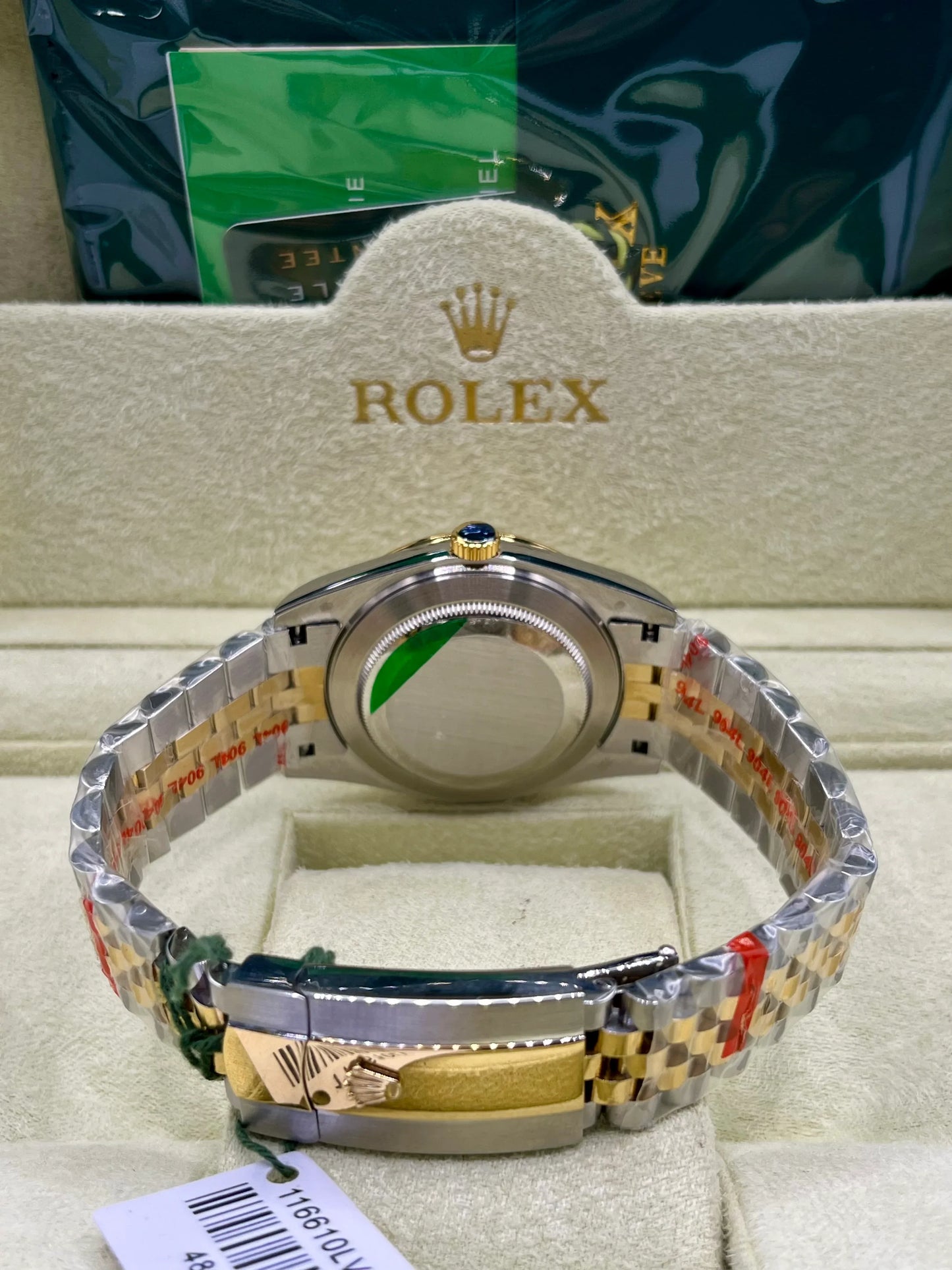Rolex Datejust Champagne Dial Two Tone Watch