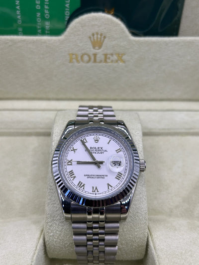 Rolex Datejust Silver Dial Watch