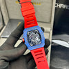 Richard Mille Red and Blue Skeleton Watch