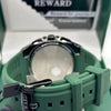 REWARD Luxury Chronograph Watch – Green Dial Black Case