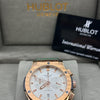 Hublot Big Bang Rose Gold White Dial Watch