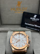 Hublot Big Bang Rose Gold White Dial Watch