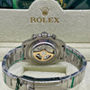 Rolex Daytona Rainbow Diamond Dial Stainless Steel Watch