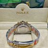 Rolex Daytona Blue Dial Two Tone Chronograph Watch