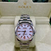 Rolex Datejust White Dial Stainless Steel Watch