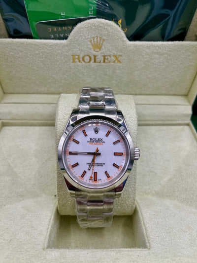 Rolex Datejust White Dial Stainless Steel Watch