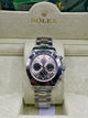 Rolex Daytona Silver Dial Stainless Steel Chronograph Watch