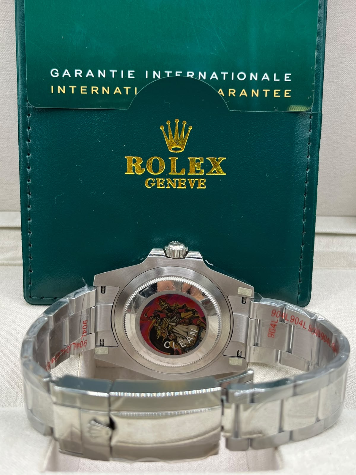 Clean Rolex GMT-Master II Batman (CLONE)