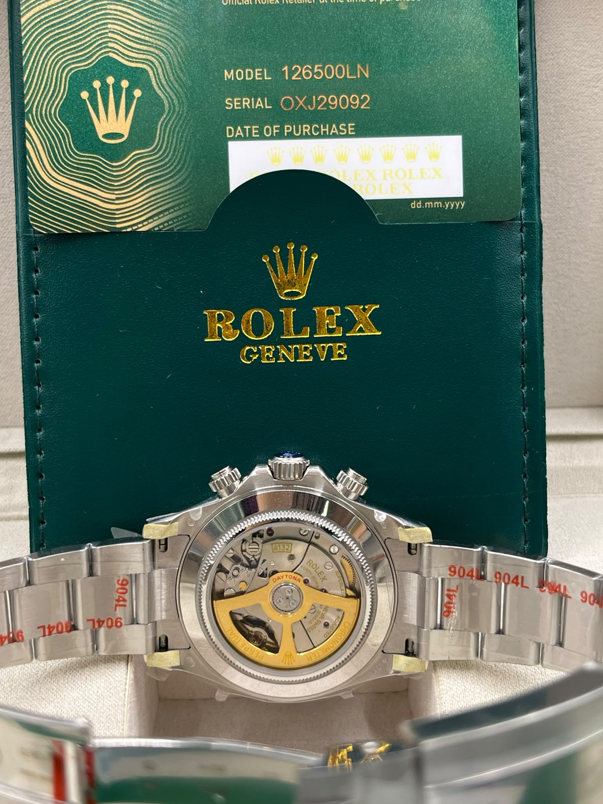 Clean Rolex Daytona Black & White Dial (CLONE)