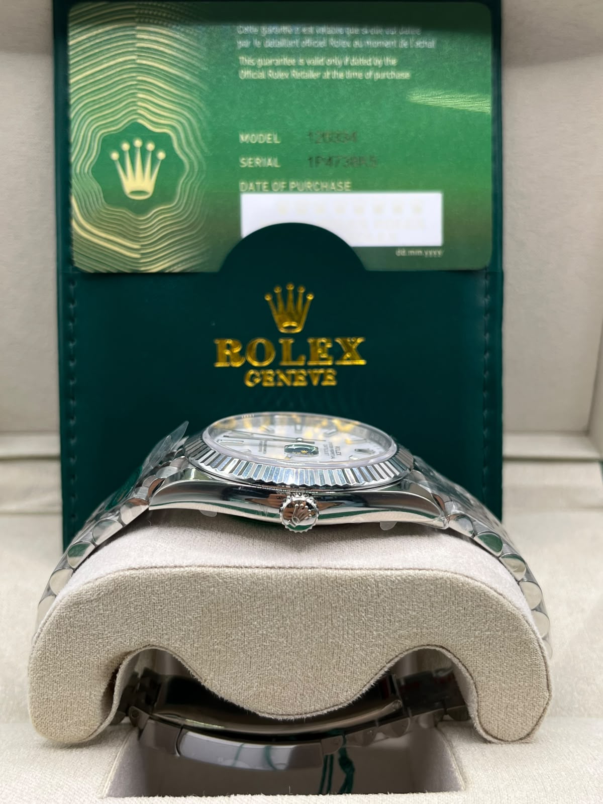 Clean Rolex Datejust Silver Dial (CLONE)