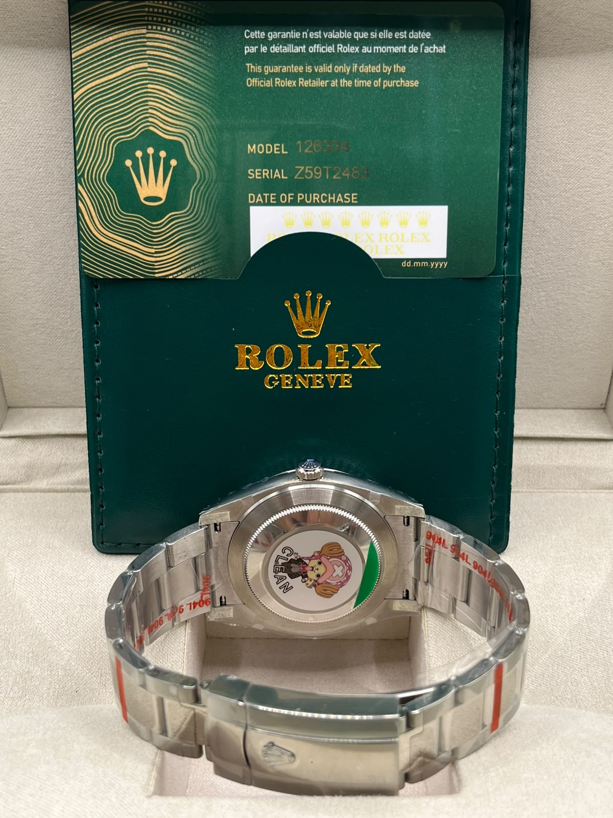 Clean Rolex Datejust 41 Wimbledon Slate (CLONE)
