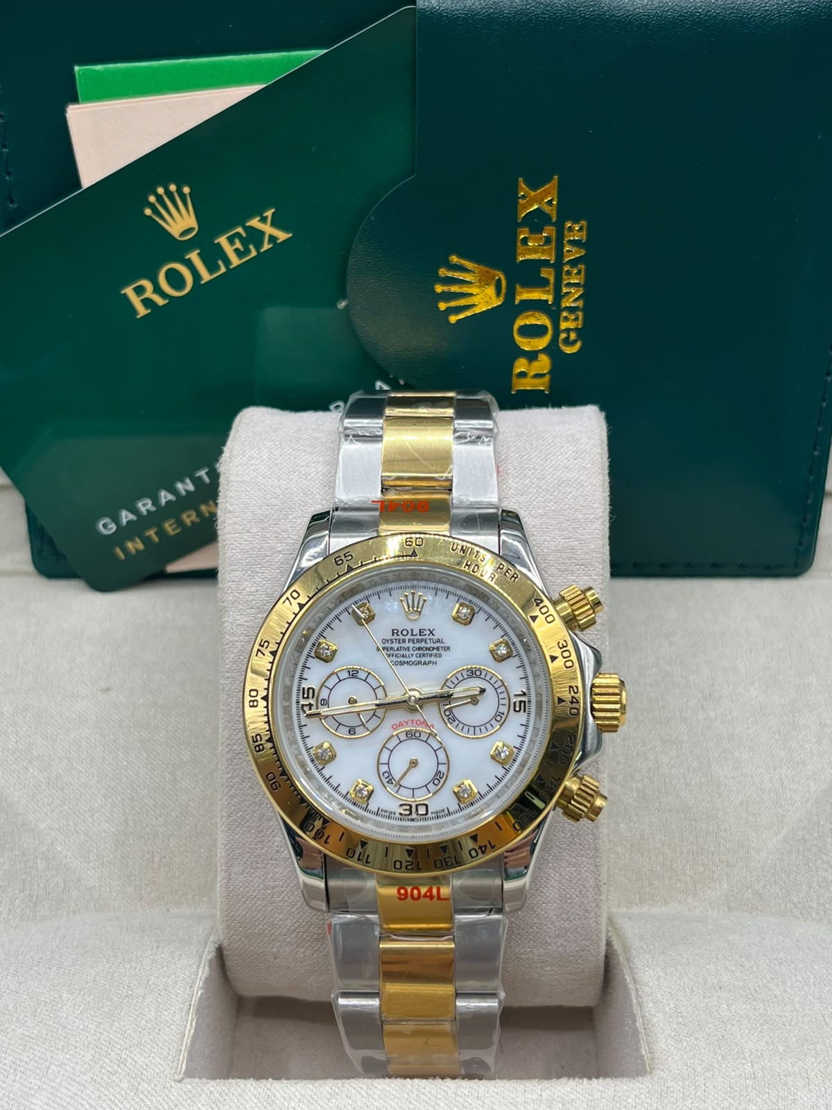 Rolex Cosmograph Daytona Two-Tone White Dial (MASTER COPY)