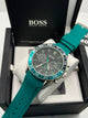Coffret Montre Homme Hugo Boss Bracelet Vert (Copy)