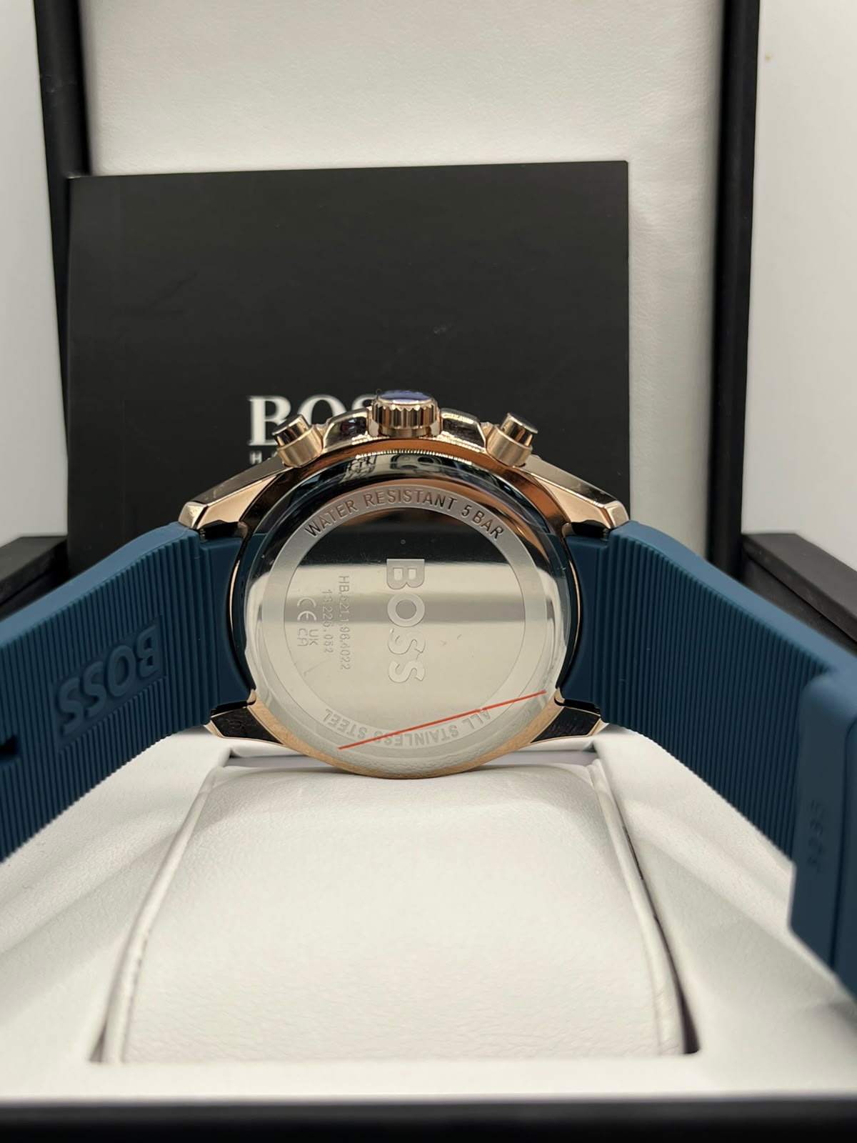 Coffret Montre Homme Hugo Boss Bracelet Bleu (Copy)