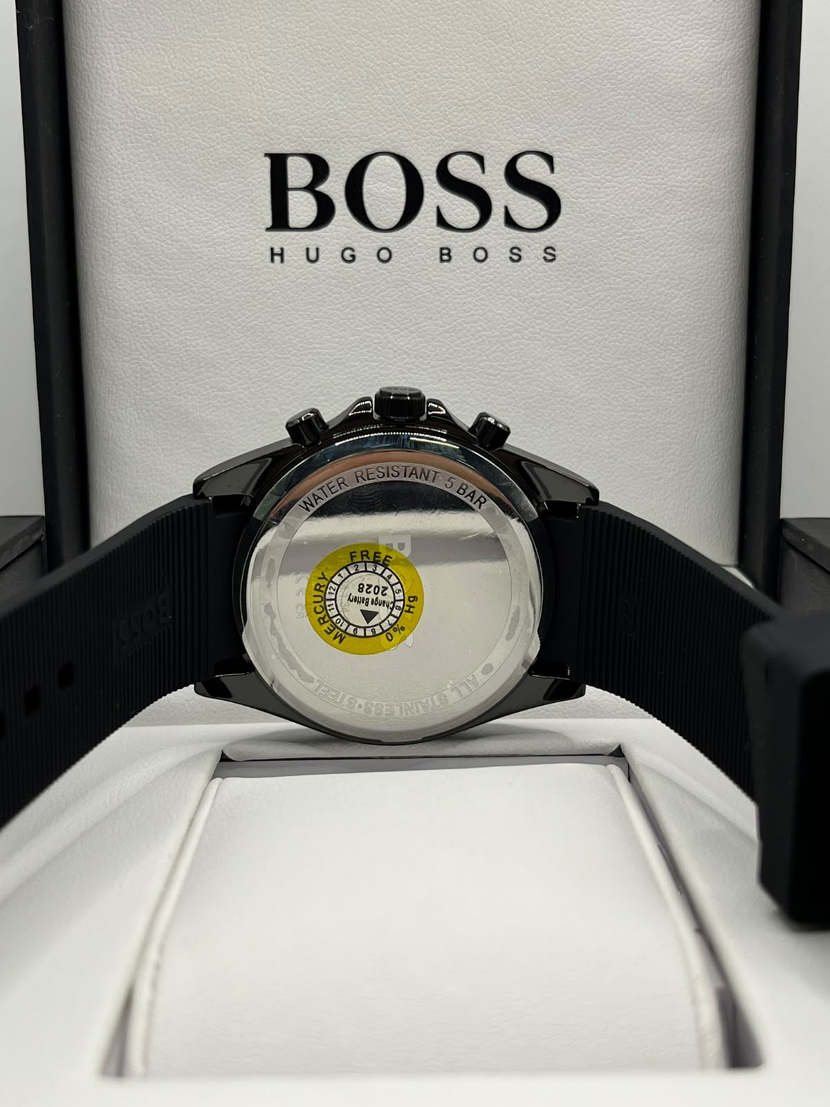 Coffret Montre Homme Hugo Boss Bracelet Noir (Copy)