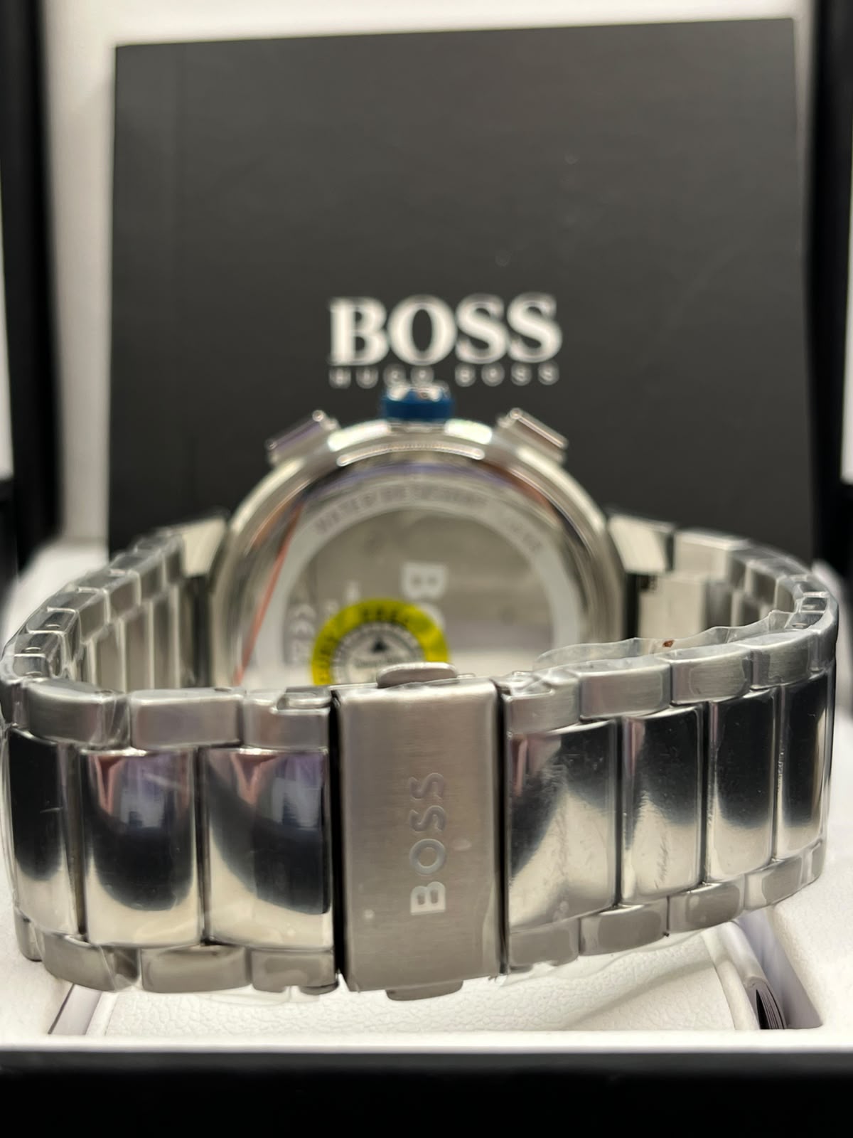 Hugo Boss Men's Watch Gift Set Blue Dial Stainless Steel (Copy)