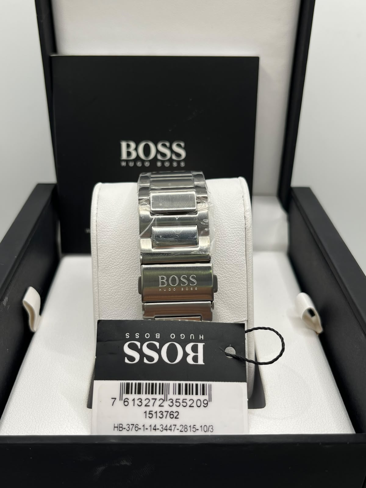 Hugo Boss Men's Black & Silver Steel Watch (Copy)