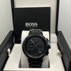 Hugo Boss Men's Black Dial Rubber Strap Watch (Copy)