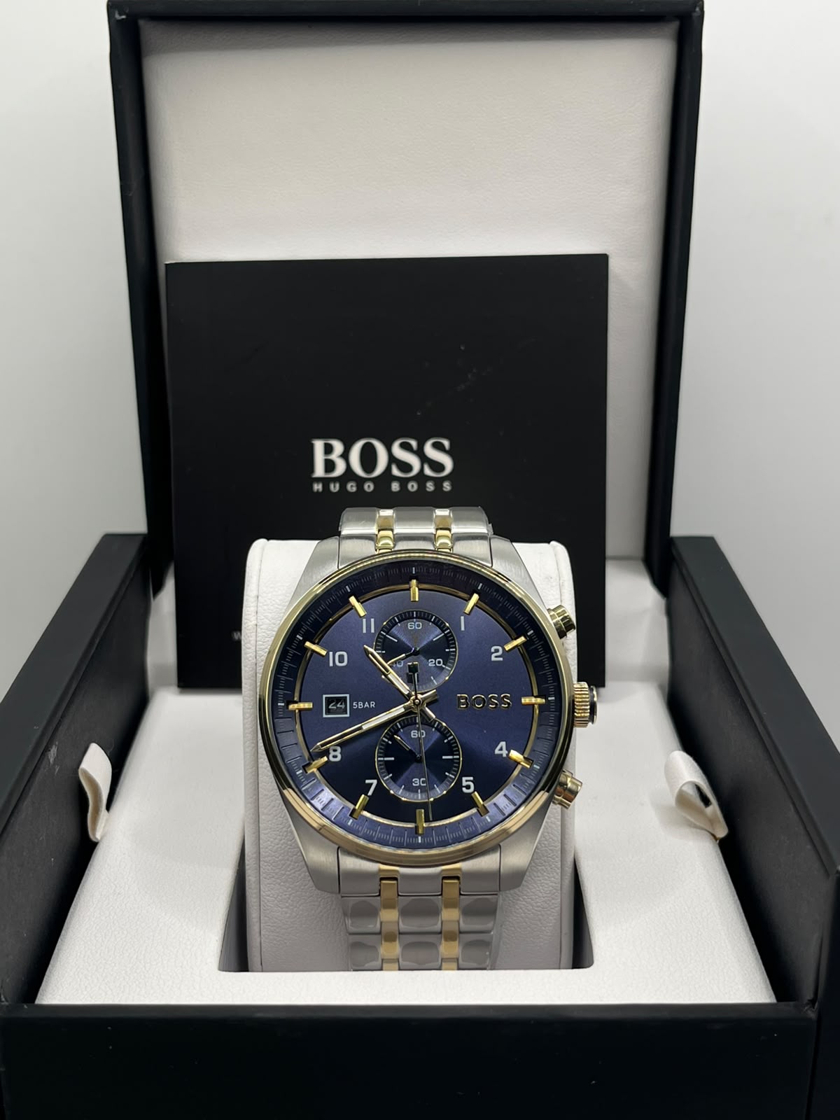 Montre Homme Hugo Boss Bleu Nuit & Acier(Copy)