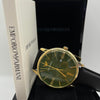 Emporio Armani Gold Watch with Green  (Copy)